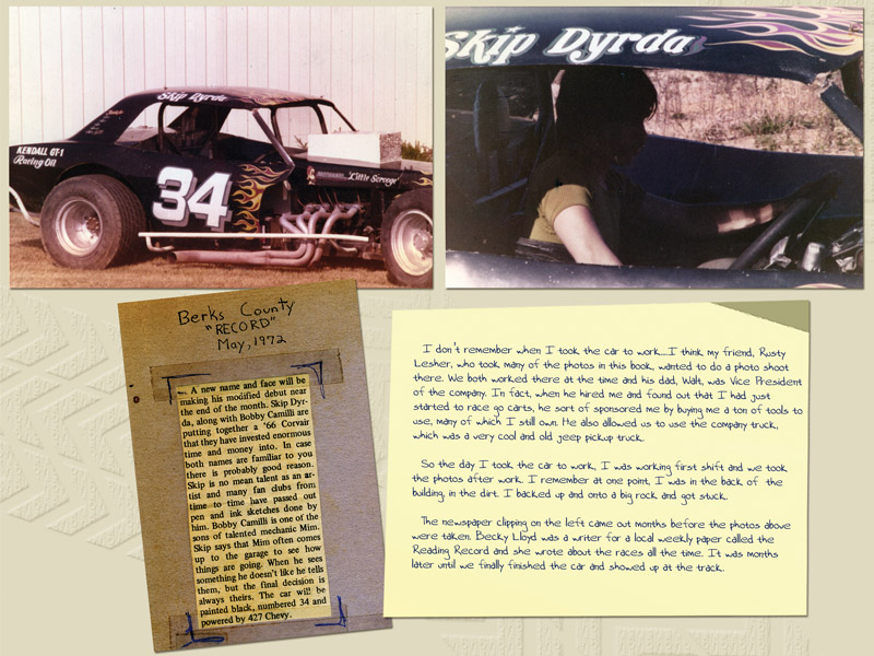 Page from the book 34 A Pictorial History of my Time in the Racing World