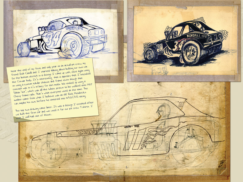 Page from the book 34 A Pictorial History of my Time in the Racing World
