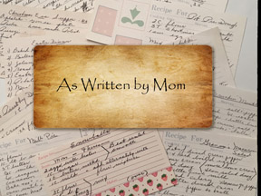 Book Cover - recipe book